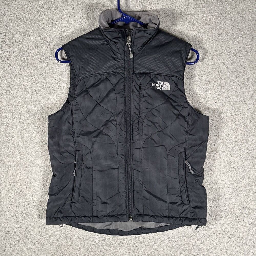 The North Face Quilted‎ Puffer Vest Women Size S Primaloft Outdoor Jogging
